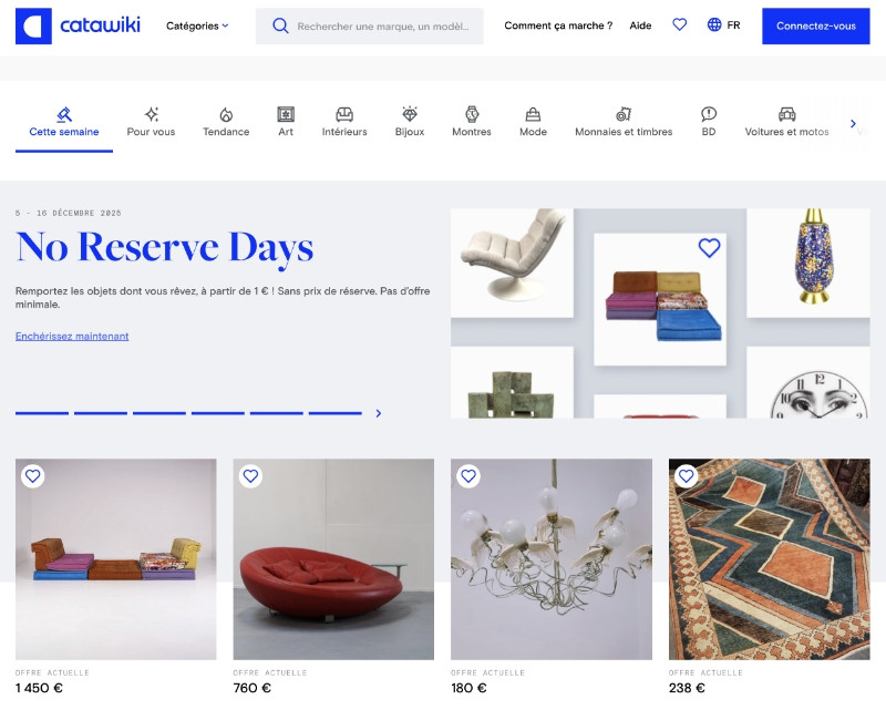 Site web de catawiki