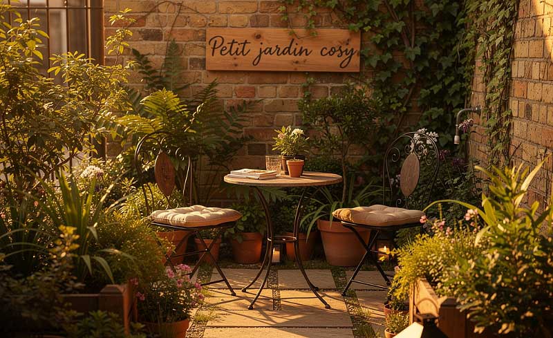 Cocon cosy dans le jardin