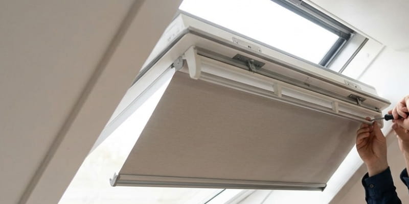 Comment démonter un store velux ?