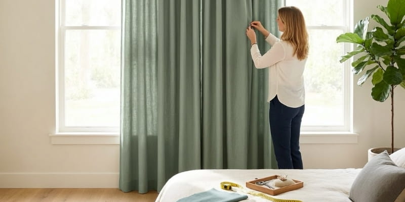 Prix des rideaux sur mesure dans la chambre