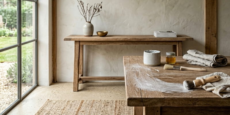 Comment céruser un meuble en bois