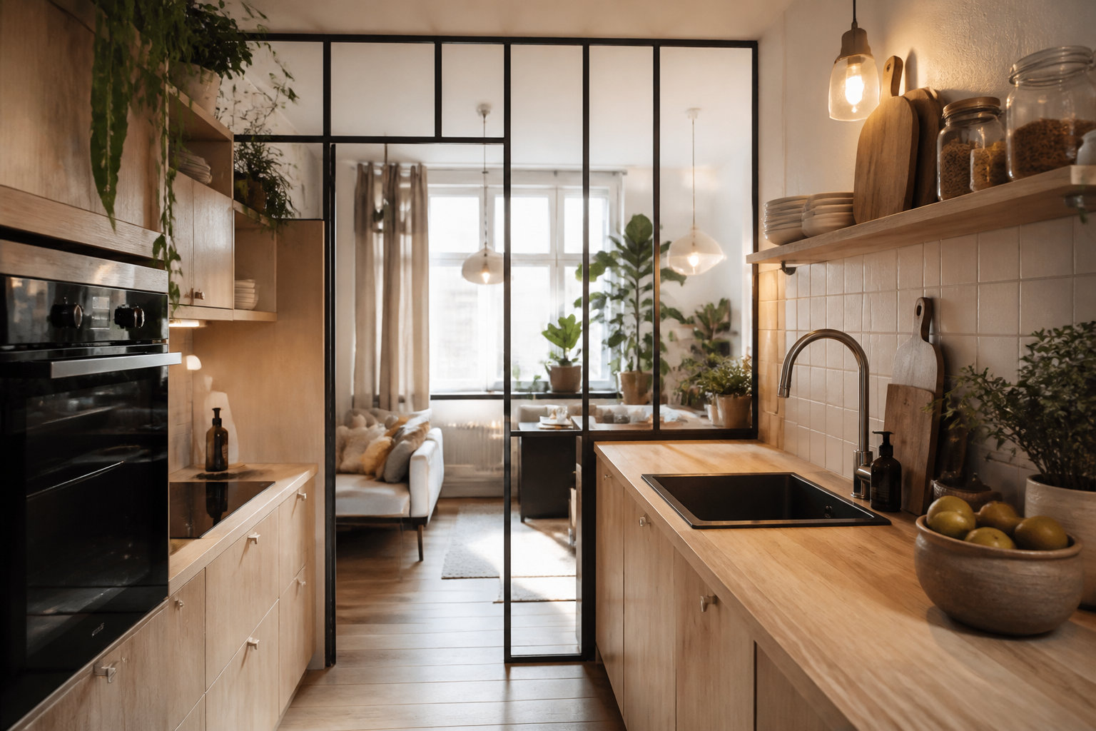 Comment agrandir visuellement votre cuisine avec la lumière ?