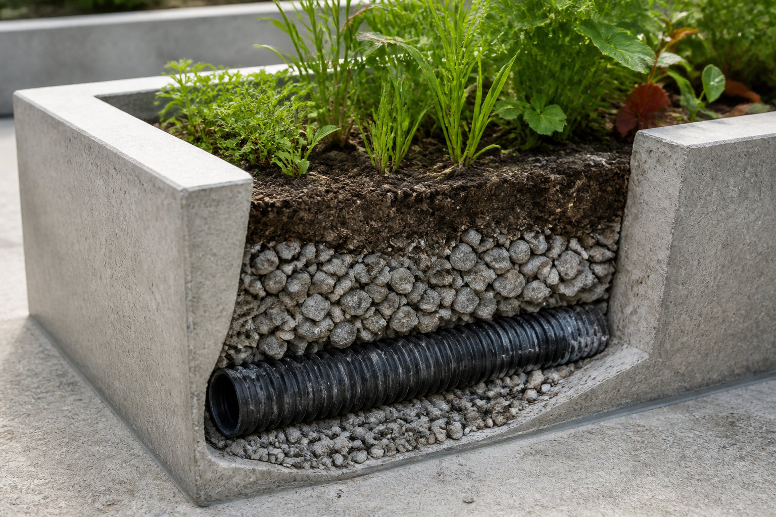 Maîtriser le drainage pour éviter l'eau stagnante