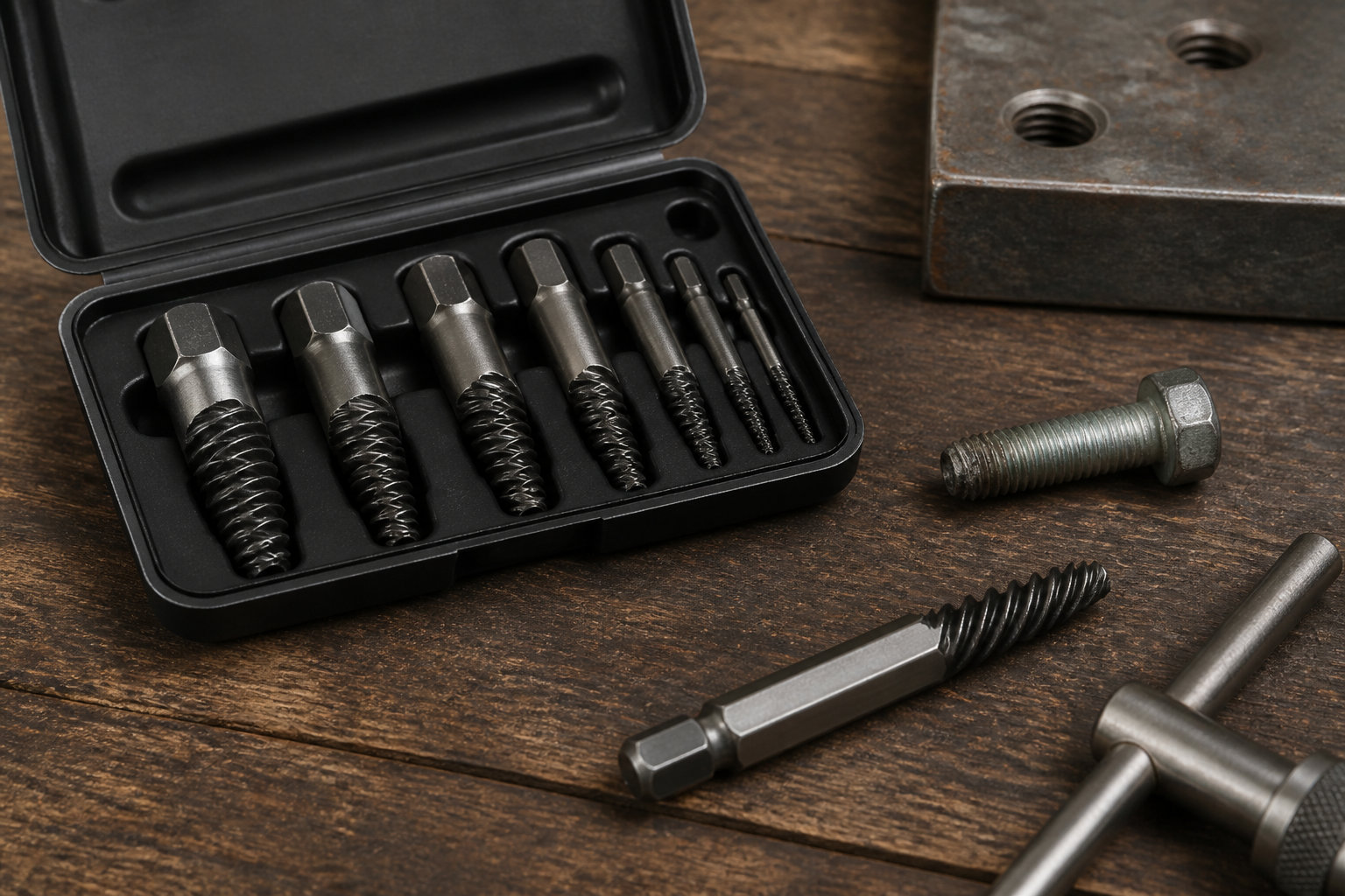 Utiliser les outils spécialisés pour les têtes arrondies