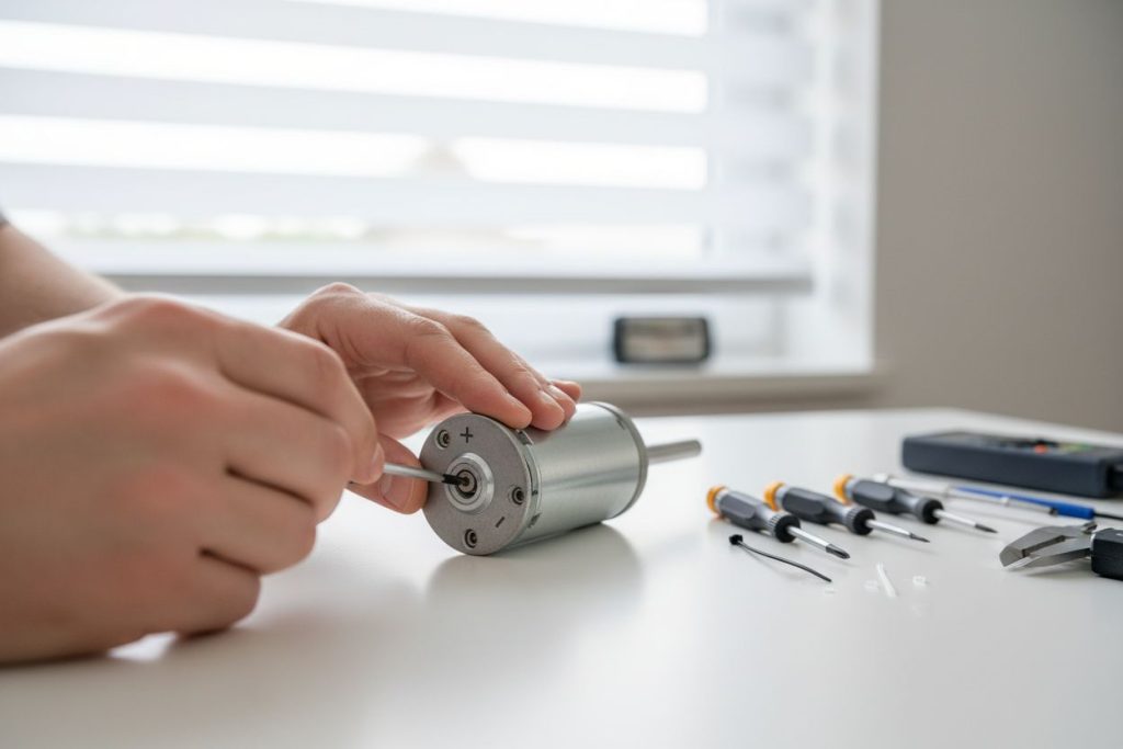 Régler les fins de course d'un moteur de volet roulant