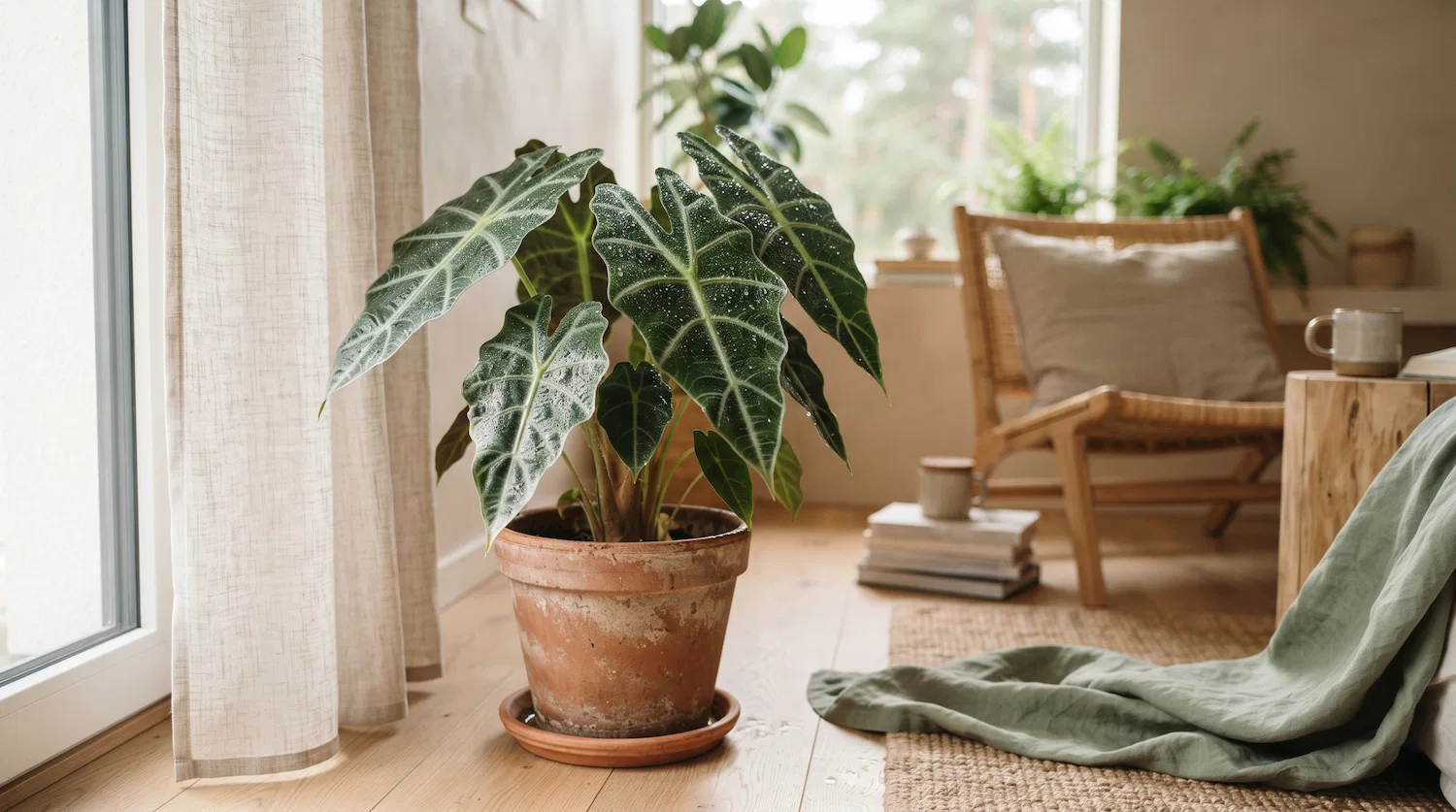 Conseil d'entretien pour un alocasia