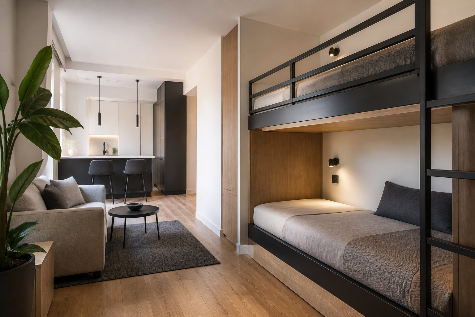 Pourquoi choisir un lit superposé adulte pour gagner de la place