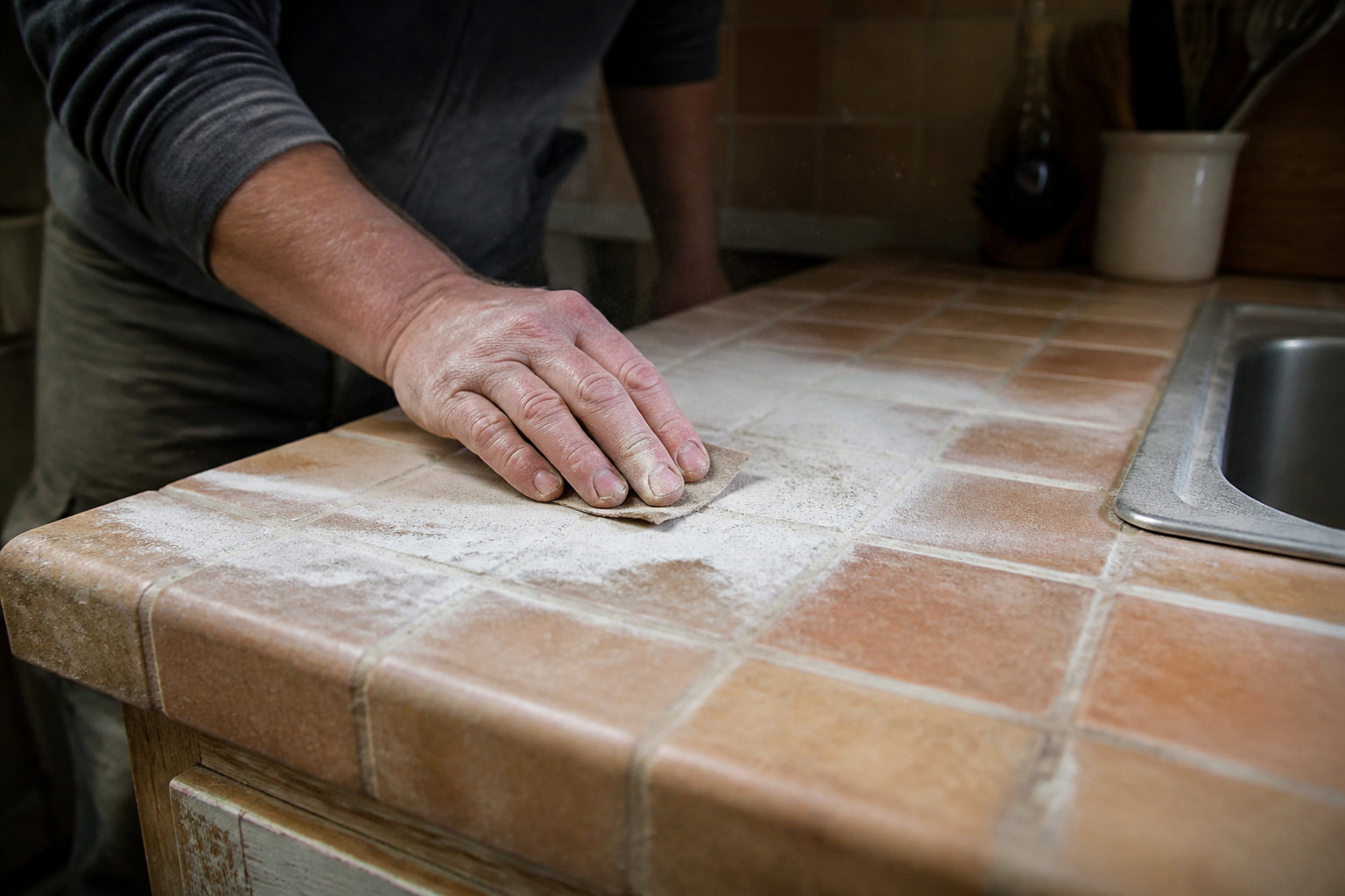 Préparer minutieusement votre ancien carrelage de cuisine