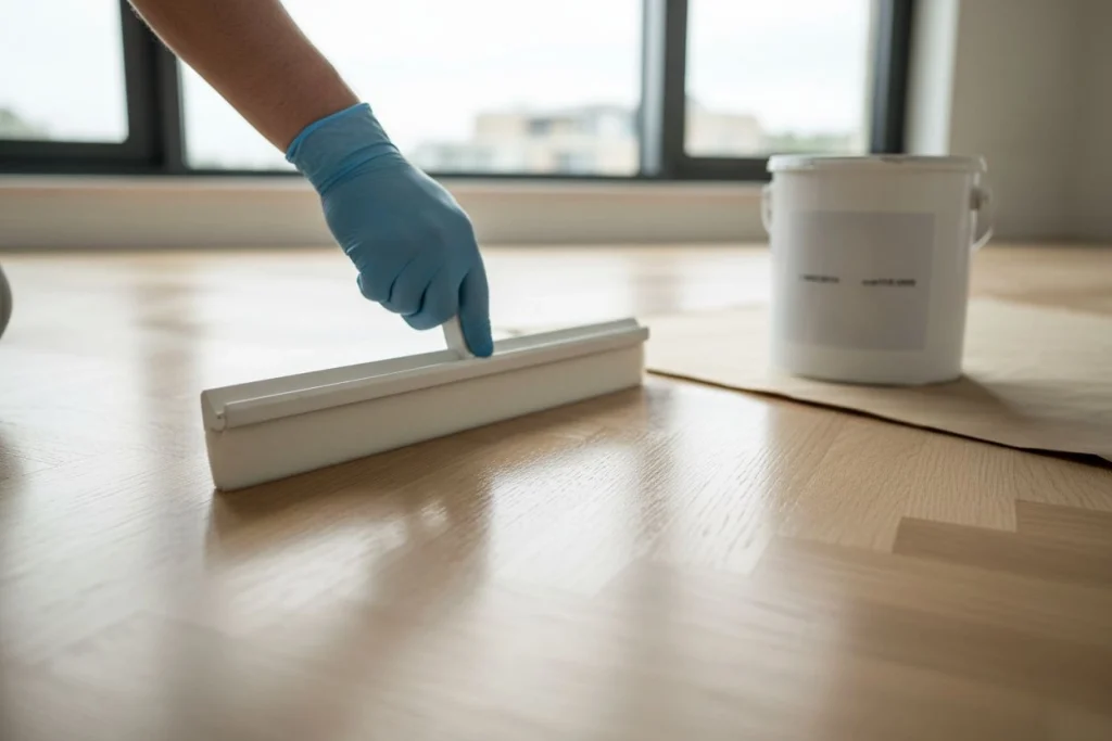 Vitrificateur pour parquet clair sans jaunir