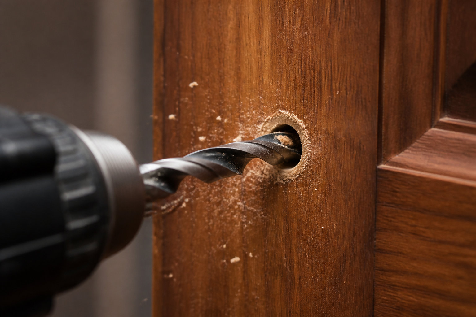 Comment poser votre judas sans abîmer votre porte ?